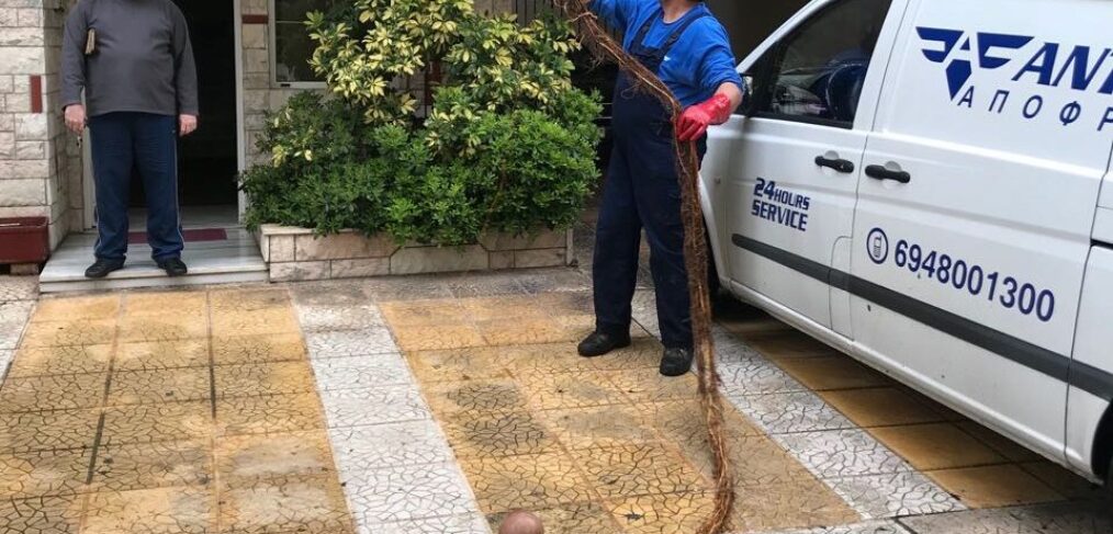 Καθαρισμός Αποχέτευσης Με Υδροβολή Υψηλής Πίεσης